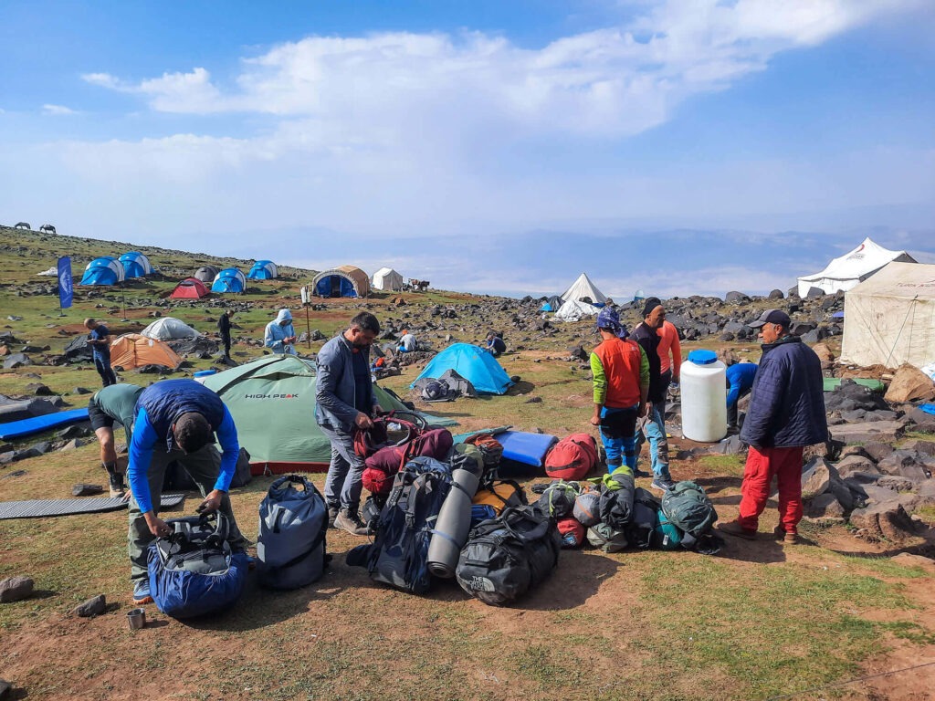 mount ararat base camp