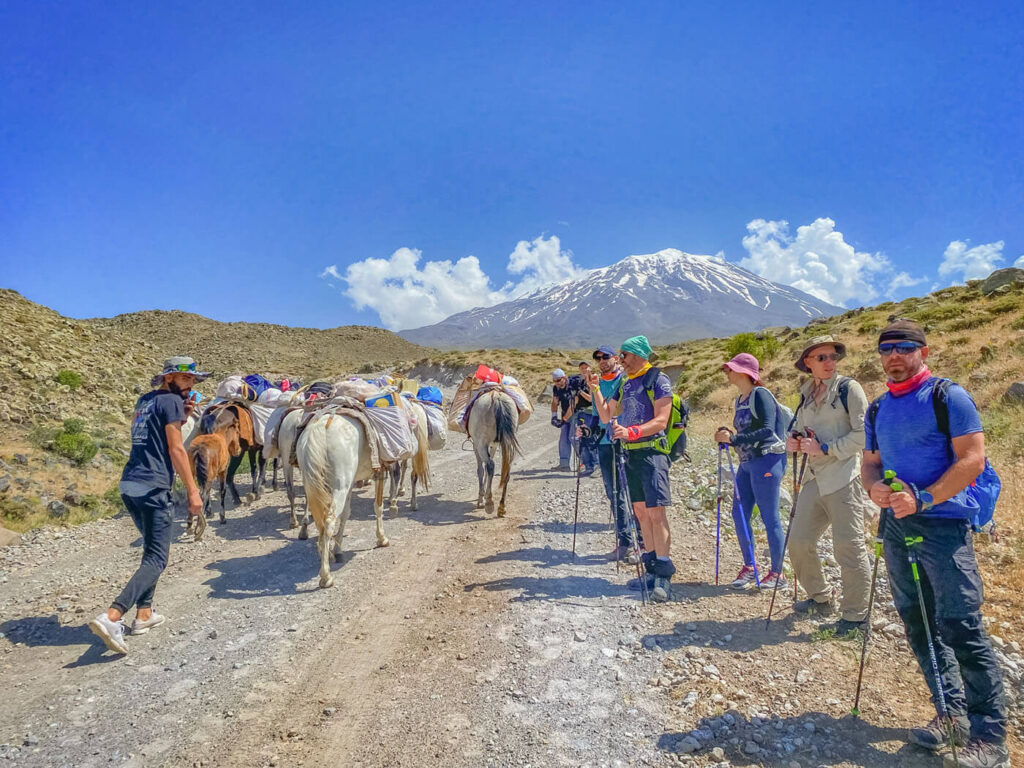 mount ararat climbing transportation